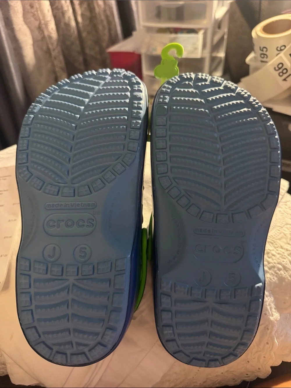 CROCS Kids Blue Clog Moana kids size 5